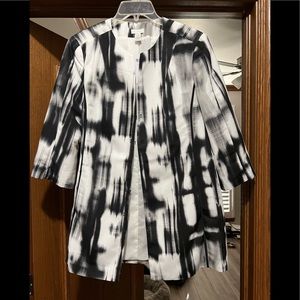 Brand new black and white jacket dress it up or down